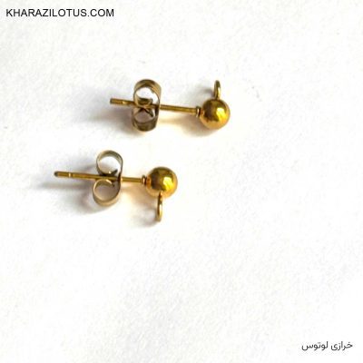 گوشواره میخی توپی