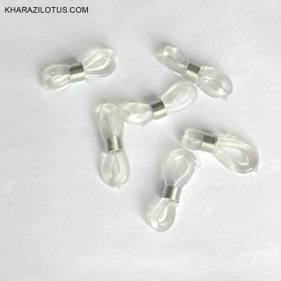 گیره بند عینک نقره ای