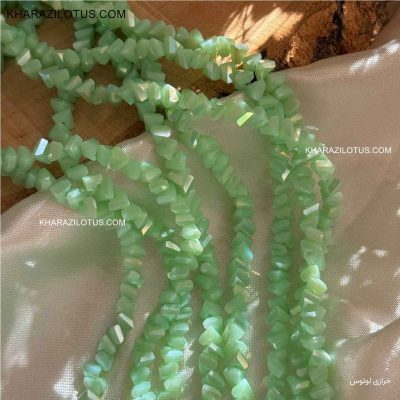 کریستال نامنظم سبز پاستیلی