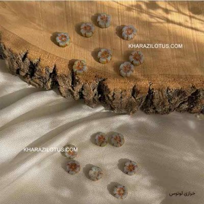 خرج کار کریستال چک آبی دریایی