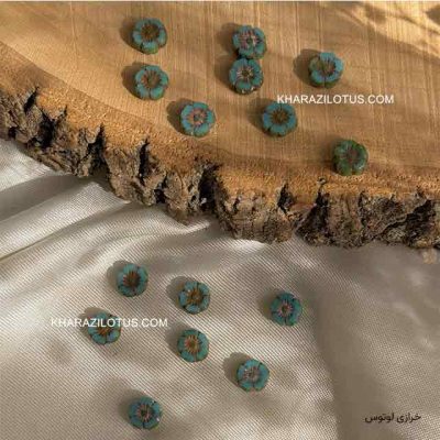 خرج کار کریستال چک آبی