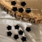 خرج کار کریستال چک مشکی 4 سانتی