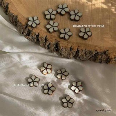 خرج کار کریستال چک سفید 4 سانتی