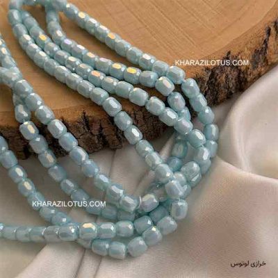 کریستال آبی یخی مستطیل بزرگ