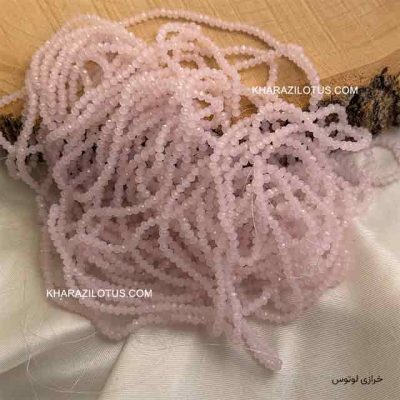 کریستال چک سایز ۲ - صورتی مات