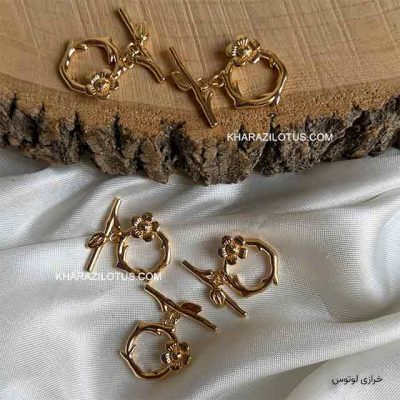 قفل تی گلدار