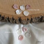 گلبرگ سفید صورتی