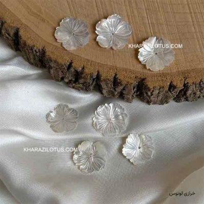 گل سفید (4 سانت)