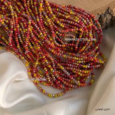 کریستال چک سایز 2 رنگ خاص (نارنجی)