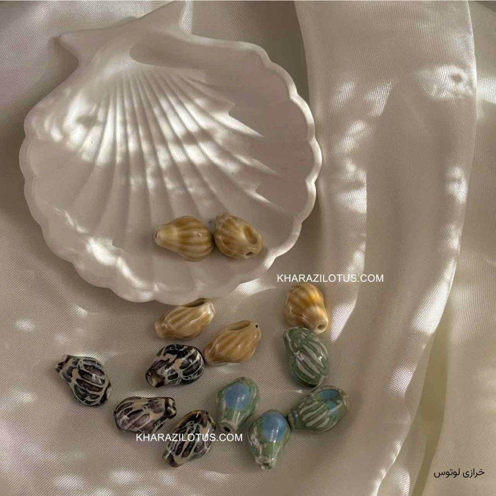 سرامیک صدف حلروزنی دراز بزرگ کد (۱5)
