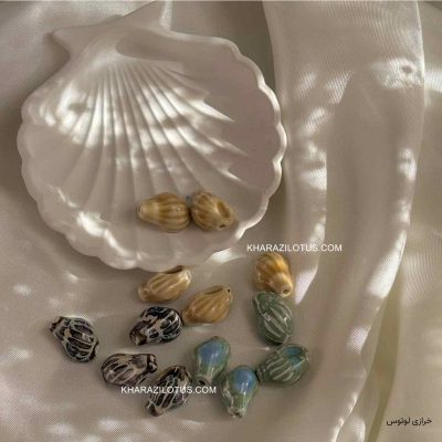 سرامیک صدف حلروزنی دراز بزرگ کد (۱5)