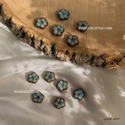 خرج کار کریستال چک آبی 3 سانتی