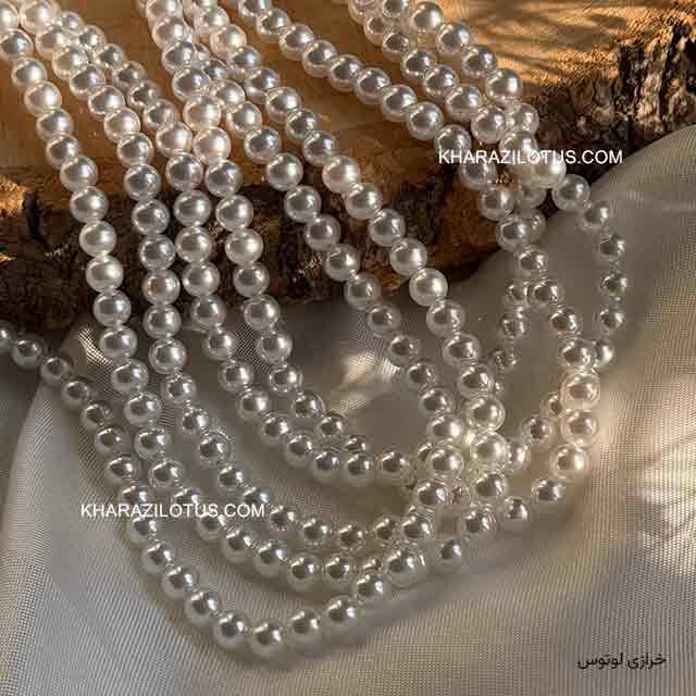 مروارید شل - سفید (سایز 2) مروارید شل - سفید (سایز 2)